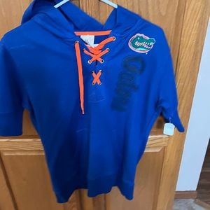 Florida Gators ladies hoodie medium short sleeve